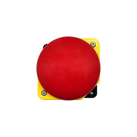 PULSANTE DI EMERGENZA 90MM ROSSO DA PARETE