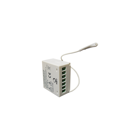 RICEVENTE RADIO 2 CANALI MINIATURIZZATA 230VAC