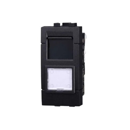 Presa Rete Dati Rj45 Utp Cat.6 Bticino Compatibile Nero