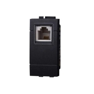 Presa Telefonica Rj11 Bticino Compatibile Nero