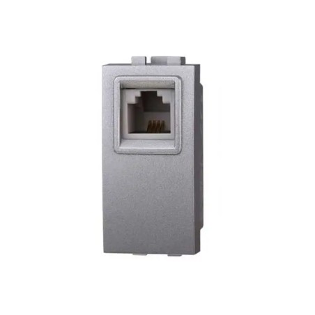 Presa Telefonica Rj11 Bticino Compatibile Grigio