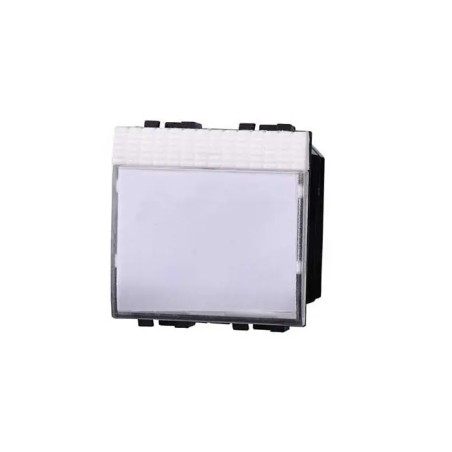 Pulsante Portanome 2P 10A Bticino Compatibile Bianco