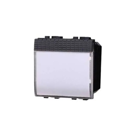 Pulsante Portanome 2p 10a Bticino Compatibile Nero