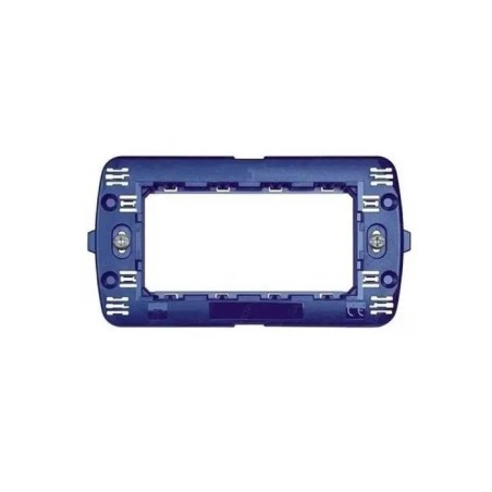 Supporto 4 Moduli Per Placche Bticino Compatibile
