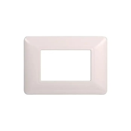 Placca 3 Moduli Bticino Matix Compatibile Plastica Bianco