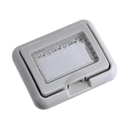 Placca Con Coperchio 3 Moduli Idrobox Ip55 Bticino Matix Compatibile