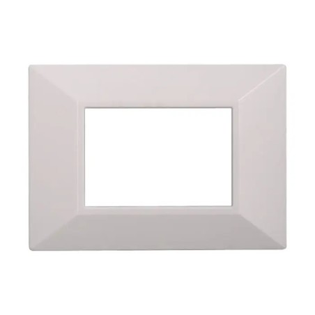 Placca 3 Moduli Bticino Axolute Compatibile Piramide Bianco Serie Moon