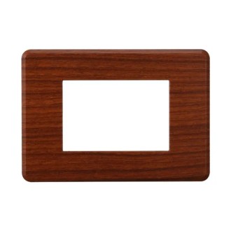 Placca 3 Moduli Bticino Axolute Compatibile Slim Radica...