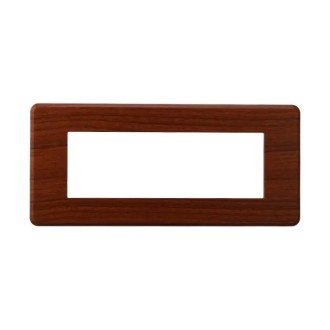 Placca 6 Moduli Bticino Axolute Compatibile Slim Radica...