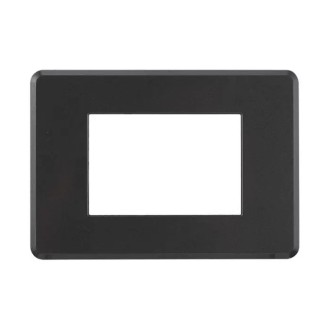 Placca 3 Moduli Bticino Axolute Compatibile Slim Acciaio...