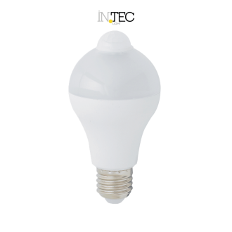 Lampada LED E27 12W con Sensore di Movimento