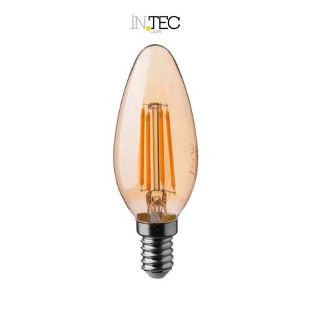 Lampada LED a Filamento E14 C35 4W