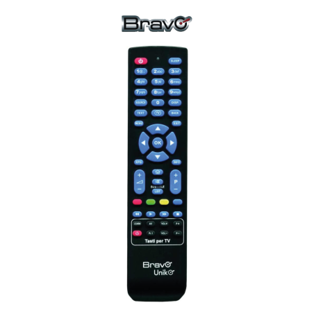 Telecomado universale per digitale terrestre + 7 tasti per TV