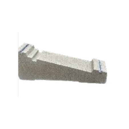 ZAVORRA 15° GRADI 35X100XH15 KG65