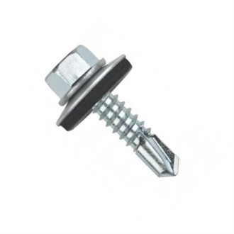 VITE PER BINARIO AUTOPERFORANTE CON GUARNIZIONE 5,5X22MM