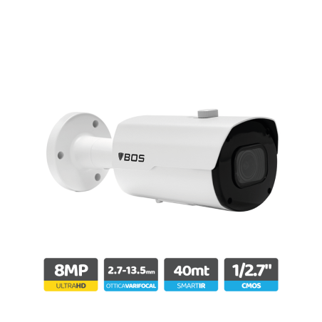 Telecamera Bullet 4in1, 4K, Autofocus 2.7-13.5mm