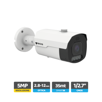 Telecamera Bullet IP, 5MP, Full Color / Day&Night,...