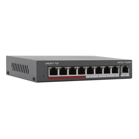 Switch 8 porte PoE lite management