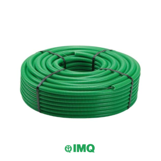 Tubo Corrugato Verde 20mm - Bobina 100 metri