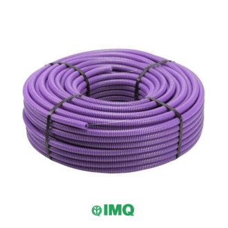 Tubo Corrugato Lilla 32mm - Bobina 25 metri