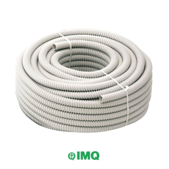 Tubo Corrugato Bianco 20mm - Bobina 100 metri