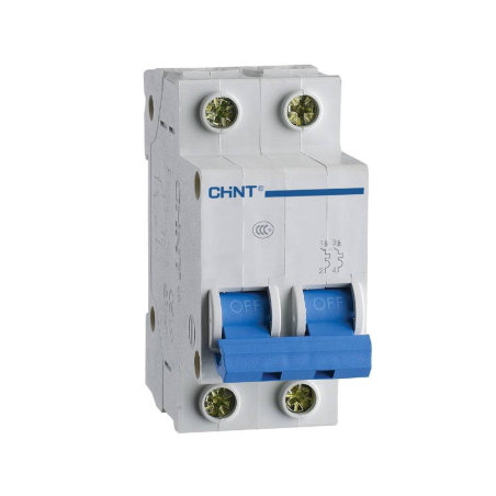 Interruttore magnetotermico 1P+N 10A 4,5kA C 2 Moduli