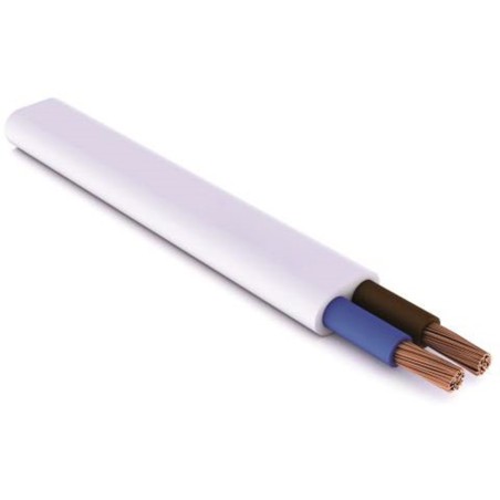 Cavo H03Vvh2-F 2x0,75 – Bi(Vg/Piatto) Matassa 100 mt