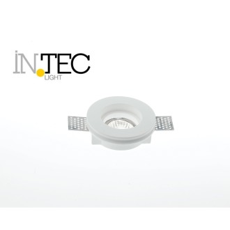 Incasso in gesso verniciabile rotondo GU10