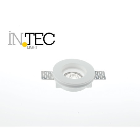 Incasso in gesso verniciabile rotondo GU10
