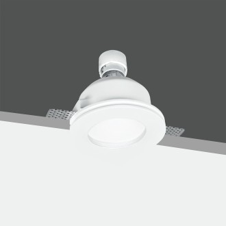 Incasso in gesso verniciabile rotondo GU10