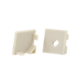 2 Tappi per Profilo In Alluminio Ionik 16