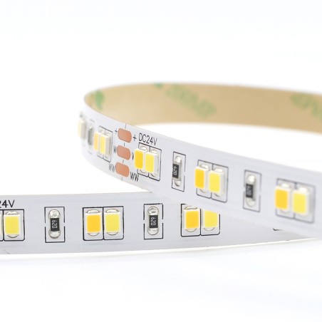Striscia strip LED SMD 2835 Dimmerabile 24W 120 LED IP20