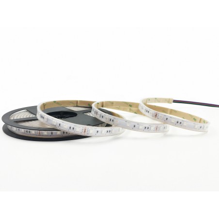 Striscia strip LED SMD 5050 RGB 5 METRI 60 LED 14,4W IP67