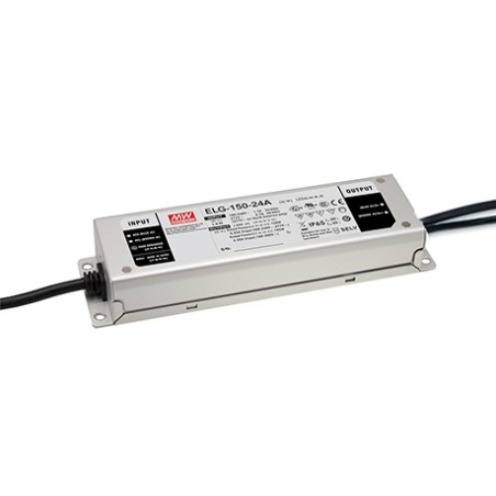 Alimentatore Driver ELG Dimmerabile 24V 150W IP67