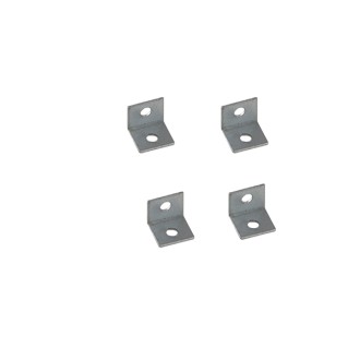 Kit 6 Staffe In Acciaio Per Pannello LED