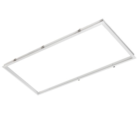 Struttura In Alluminio Per Montaggio Per Pannello LED 60X120 BIANCO
