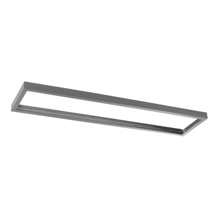 Struttura In Alluminio Per Montaggio Per Pannello LED 30X120 GRIGIO