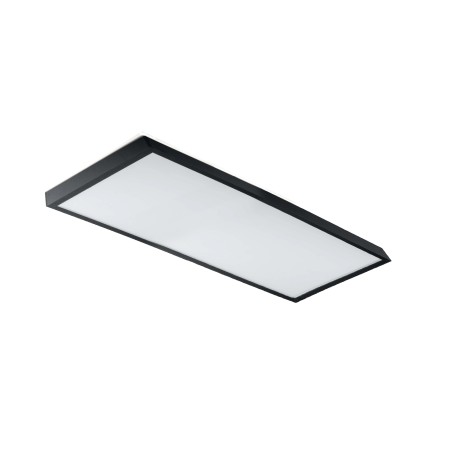 Struttura In Alluminio Per Montaggio Per Pannello LED 30X120 NERO