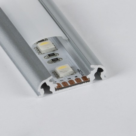 Profilo In Alluminio Per Strip Led 25x7 IP20
