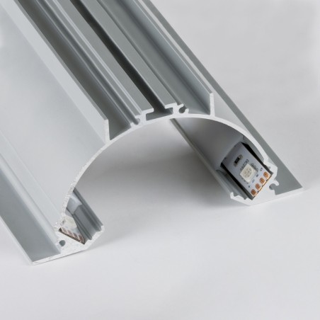 Profilo In Alluminio Incasso Per Strip Led 101x49 IP20