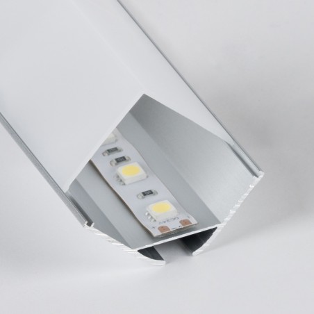 Profilo In Alluminio Quadrato Per Strip Led 29x30 IP20