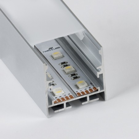 Profilo In Alluminio Sospensione Per Strip Led 35x35 IP20