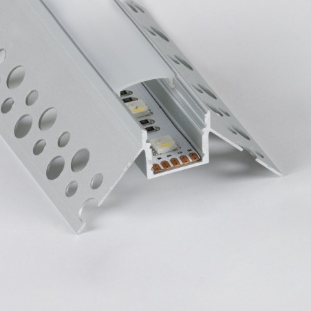Profilo In Alluminio Angolare Per Strip LED 54x24 IP20
