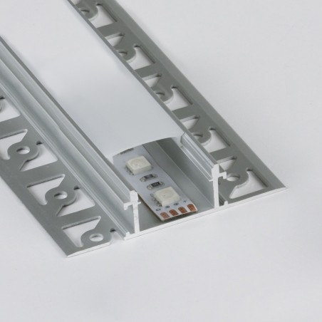 Profilo In Alluminio Pietra/mattone Per Strip LED 62X14 IP20