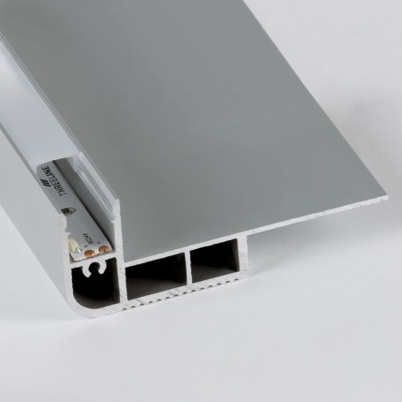 Profilo In Alluminio Scala Illuminata Inferiore Per Strip LED 68X26 IP20