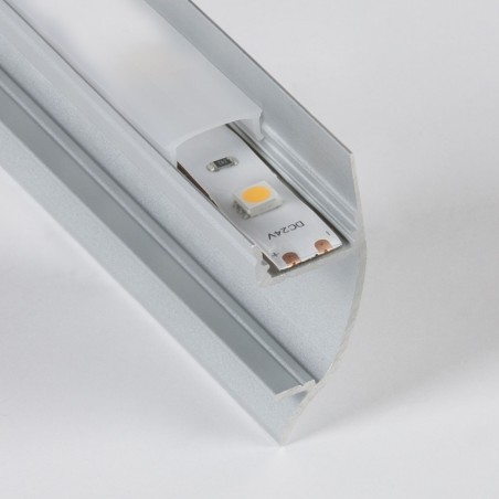 Profilo In Alluminio Incasso Parete Per Strip LED 42x13 IP20