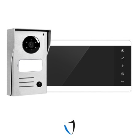 VIDEOCITOFONO MONO FAMILIARE 2 FILI SCHERMO 7" TOUCH